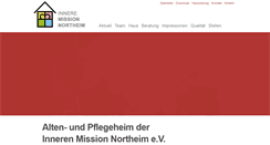 Desktop Screenshot of innere-mission-northeim.de