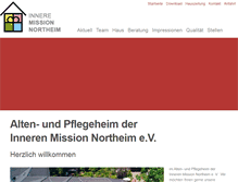Tablet Screenshot of innere-mission-northeim.de
